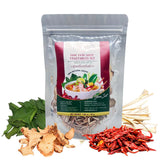 Lamoone Thai Tom Yum & Tom Kha Soup Spice Mix, Authentic Thai Herbs & Chili, Lemongrass Galangal Lime Leaves, 30g (1.06 oz), Makes 2-4 Servings