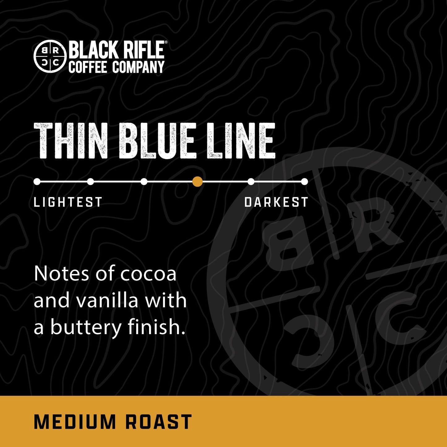 Black Rifle Coffee Company Thin Blue Line, 12 Count, Medium Roast K Cups - Single Serve K Cups Coffee Pods - Kcup Pods Compatible with Keurig 1.0