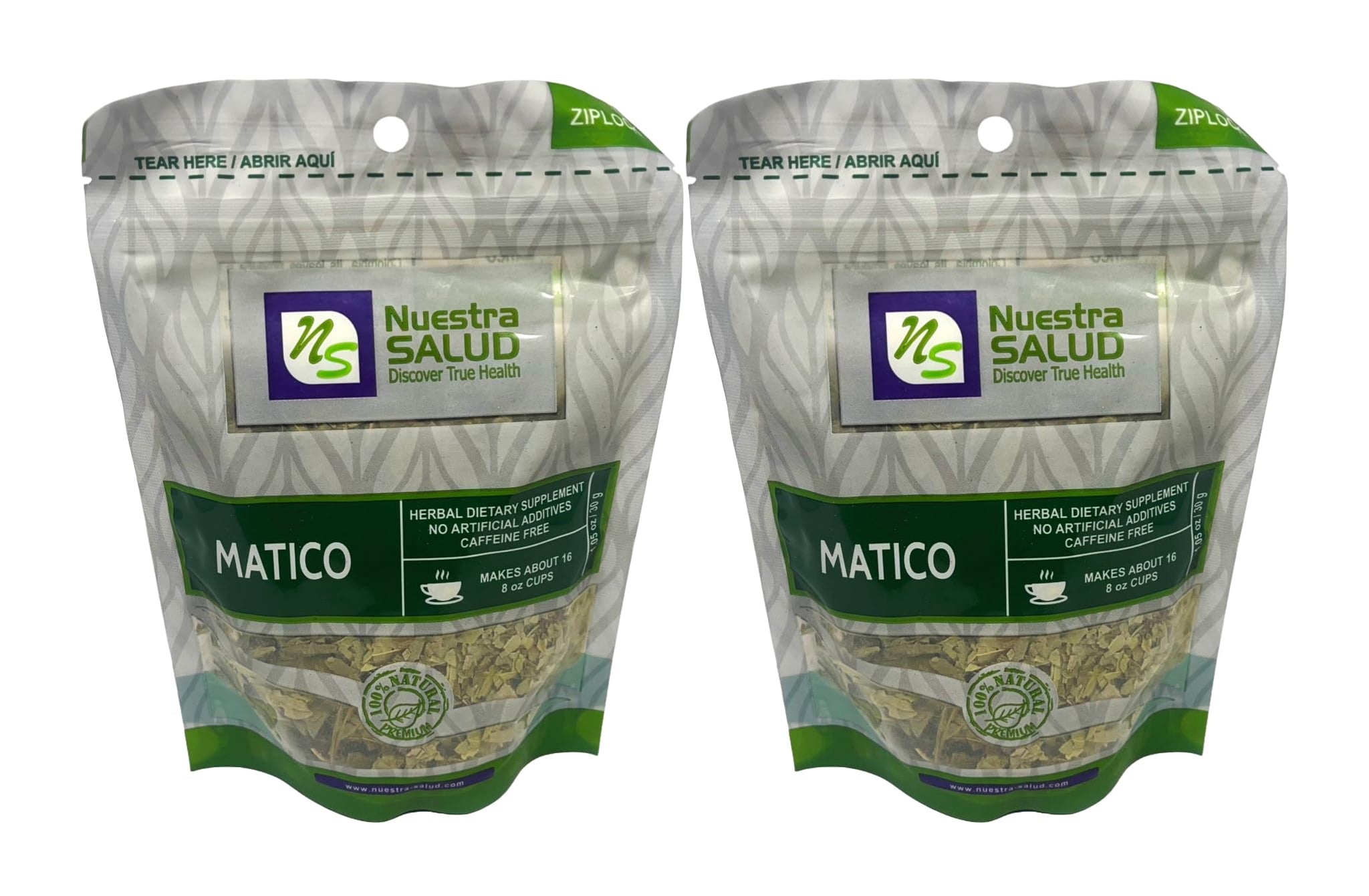 Matico Herbal Tea Value Pack (60g) (Piper aduncum L )
