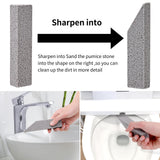 25 Pieces Pumice Stone Toilet Bowl Cleaner, Pumice Scouring Stick Remove Hard Water Ring in Toilet, Pumice Stones for Cleaning, Household, Bath