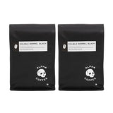 Alpha Coffee - Double Barrel Black - 16 oz. Premium Gourmet Craft Dark/French Roast Coffee | Veteran Owned - Specialty Small Batch Roasted Coffee