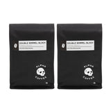 Alpha Coffee - Double Barrel Black - 16 oz. Premium Gourmet Craft Dark/French Roast Coffee | Veteran Owned - Specialty Small Batch Roasted Coffee