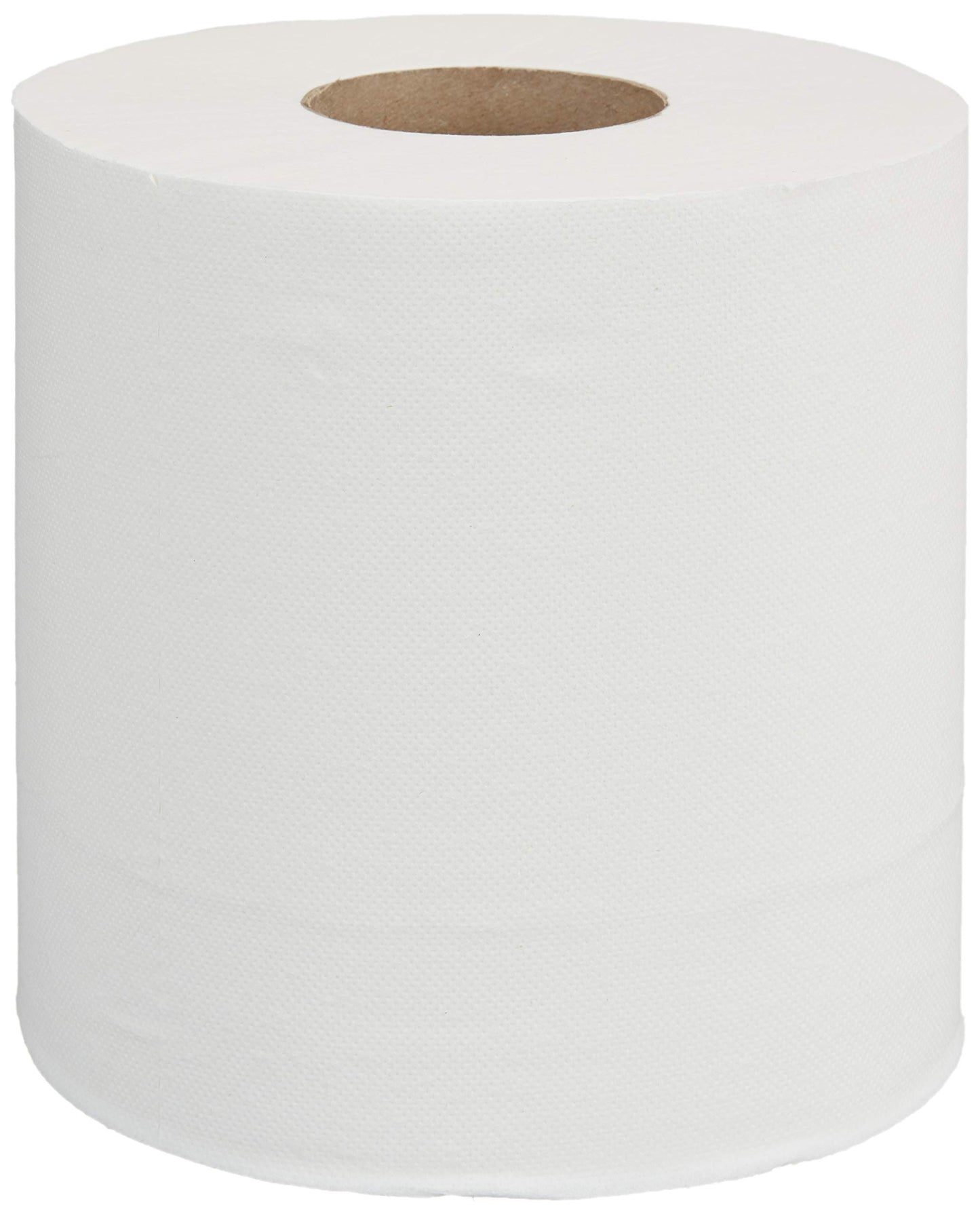 AmazonCommercial 2-Ply Soft, Absorbent Centerpull Paper Towels Compatible with Universal Dispensers, FSC Certified, 7.6 x 9 in, 6 Rolls, 600 Towels