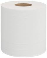 AmazonCommercial 2-Ply Soft, Absorbent Centerpull Paper Towels Compatible with Universal Dispensers, FSC Certified, 7.6 x 9 in, 6 Rolls, 600 Towels