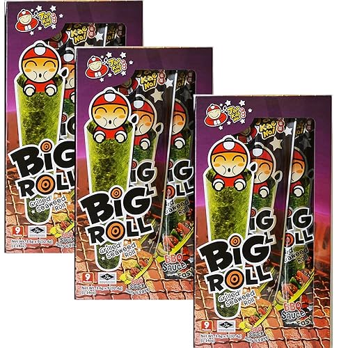 Big Roll Grilled Seaweed Roll (BBQ, 3 BOX)