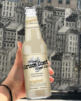 Bruce Cost - Unfiltered Ginger Ale - Original - 12 oz (12 Glass Bottles)