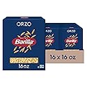 Barilla Orzo Pasta, 16 oz. Box (Pack of 16) - Non-GMO, Made with Durum Wheat Semolina - Kosher Certified