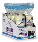 Color Scents Medium Trash Bags - 8 Gallon, 360 Total Bags (8 Packs of 45 Count), Twist Tie - Ivory bag in Vanilla Flower Scent