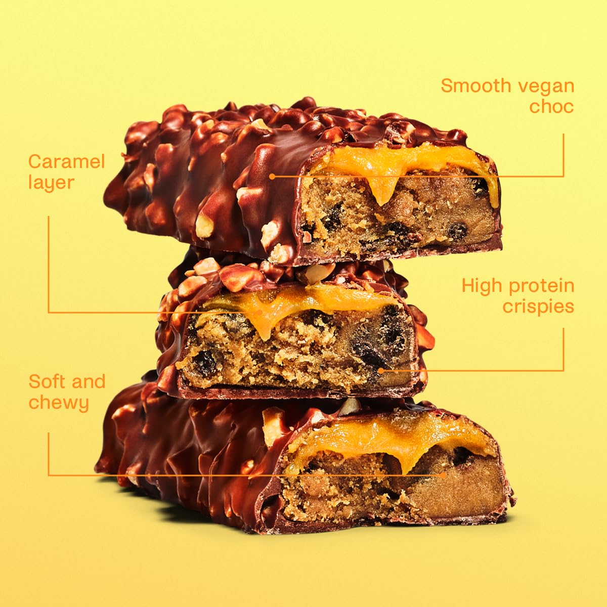 Misfits High Protein Bar, Peanut Butter Fudge, Non GMO, Plant Based Vegan Protein Bar, Low Sugar, High Fiber Snack