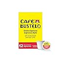 Café Bustelo Espresso Style Dark Roast, Single Serve Coffee Pods, 12 Count (Pack of 1)