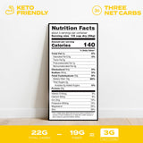 Aviate Keto Pasta Penne - Low Carb (3g Net) Lupini Penne Pasta - High Protein (20g) - Gluten-Free - Made with Lupin Flour [Plant Based Vegan]