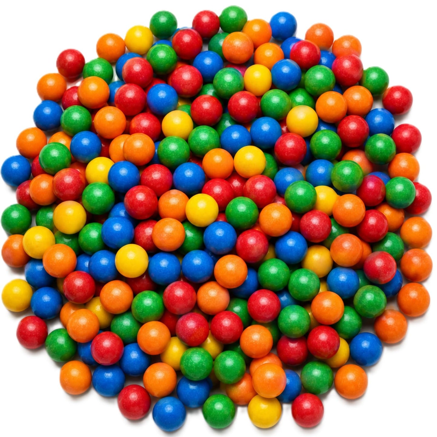 Extreme Sour FIlled Gumballs - 1 lb of 1" Tangy Fruit Flavored Gumballs with Sour Powder Inside