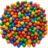 Extreme Sour FIlled Gumballs - 1 lb of 1" Tangy Fruit Flavored Gumballs with Sour Powder Inside