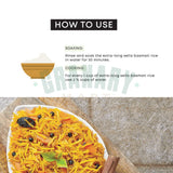 Extra Long Indian Golden Basmati Rice by Granary Mart - Healthy Parboiled Sella Grain - Fragrant and Aromatic Rice - Good for rice bowls - Affordable Bulk Rate - 40 lbs. Bulk Bag