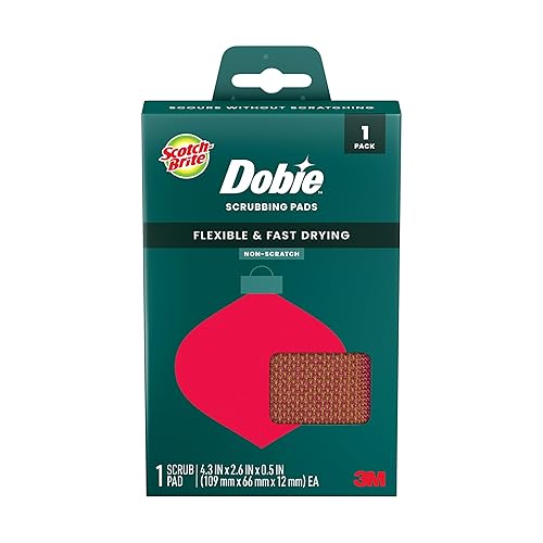 Scotch-Brite Modern Merry Single Red Dobie 1-Pack