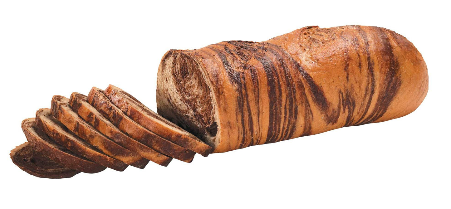 Turano Baking Sliced Marble Rye Panini Bread, 3 Pound -- 6 per case.