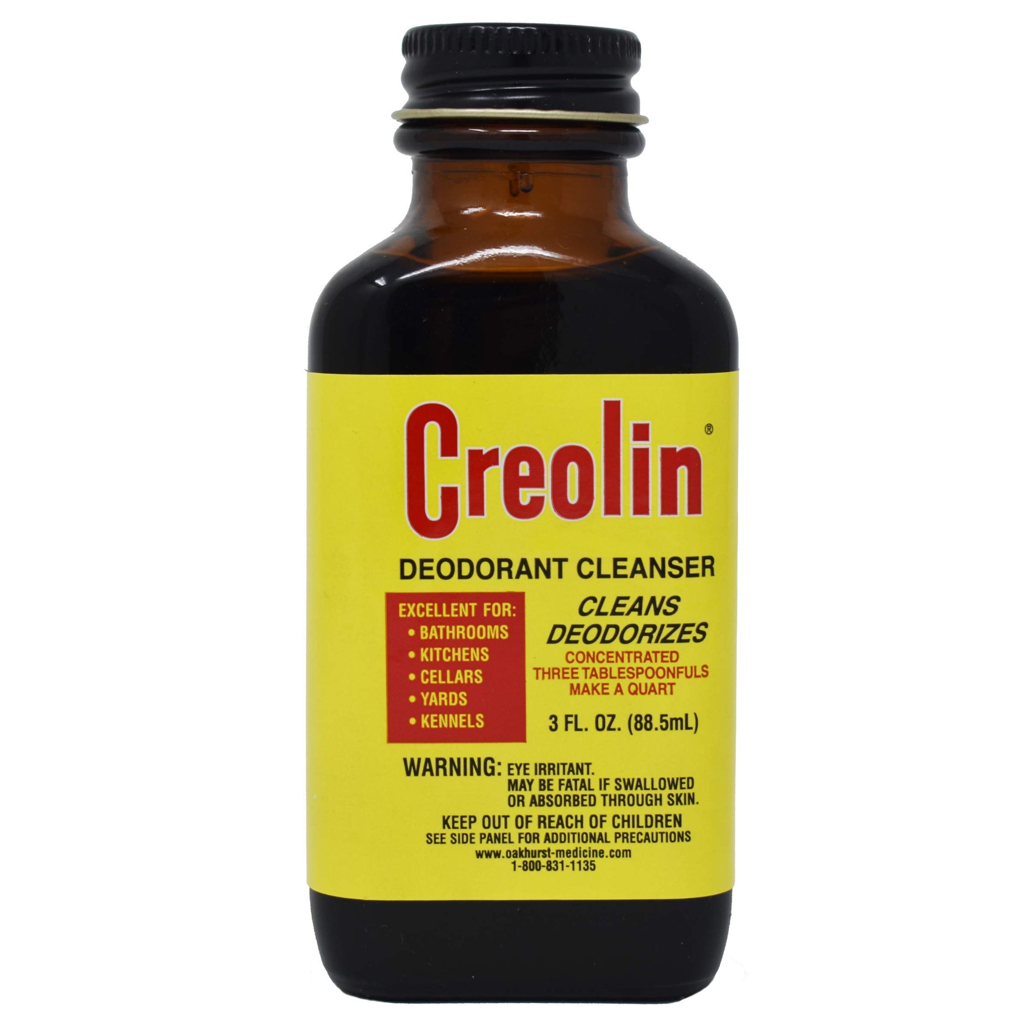 OAKHURST COMPANY Creolin Cleanser General Purpose, 3 oz.