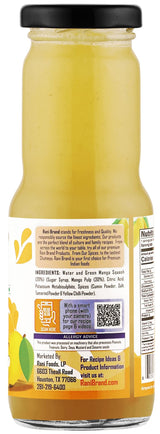 Rani Raw Mango 6.7 fl oz (200 ml) Glass Bottle, Pack of 2 ~ Indian Fruit Beverage | Vegan | Gluten Free | NON-GMO | Indian Origin