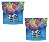 Jolly Rancher Fruit Chews Original Flavors - Pack of 2-13 oz Bags - Resealable Bags - Perfect For Sharing with Friends and Family or Stocking the