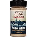 6666 Four Sixes Smoky Maple Seasoning, 6.7 Ounce