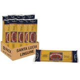 Pasta Santa Lucia Linguine, Pack Of 10 (16 Oz Each), Authentic Italian Flat Spaghetti Noodles, 100% Durum Wheat For Clam Sauce & Pesto, Non-gmo, 100%