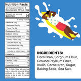 Poop Like A Champion Ultra High Fiber Cereal - Non GMO - Fiber Supplement - Corn Bran | Breakfast Essentials with Soluble Fiber, Insoluble Fiber