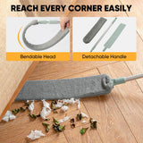 Sakerplus Retractable Gap Dust Cleaner, Artifact,Extendable Duster Cleaning Tool for Hard-to-Reach Areas, Reusable Washable Dusting Wand