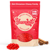 Hot Tamales Fierce Cinnamon Candy 2 lbs | Sweet and Spicy Candy Bulk | Big Bag of Fire Red Hot Candies | Chewy Treats for Theater, Vending Machines