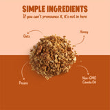 Kellys Four Plus Granola Cereal | Nutty Healthy Granola for Yogurt | Hand Made Snacks for Breakfast - 12 oz