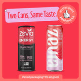 Zevia Energy Grapefruit Zero Cal, 12 oz