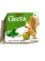 Greta Garden Vegetables Crackers, 4.23 oz, New 2 Pack