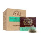 Joffrey's Coffee - Blackberry Jasmine Tea, Green Tea, Flavored Tea, Hints of Sweet Blackberry & Jasmine Flavor, Contains Caffeine, Hand-Blended Tea