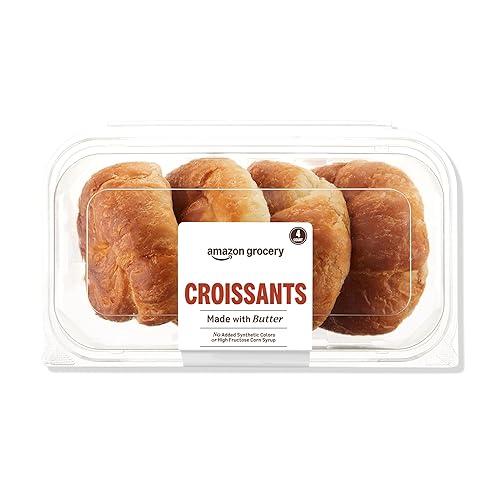 Amazon Grocery, Croissants, 10 Oz, 4 Ct, Frozen