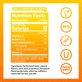 Yerbaé Energy Beverage, Mango Passion Fruit, 120mg Caffeine. No Sugar/Calories/Carbs, Energized by Yerba Mate, Plant-Based, Healthy Alternative