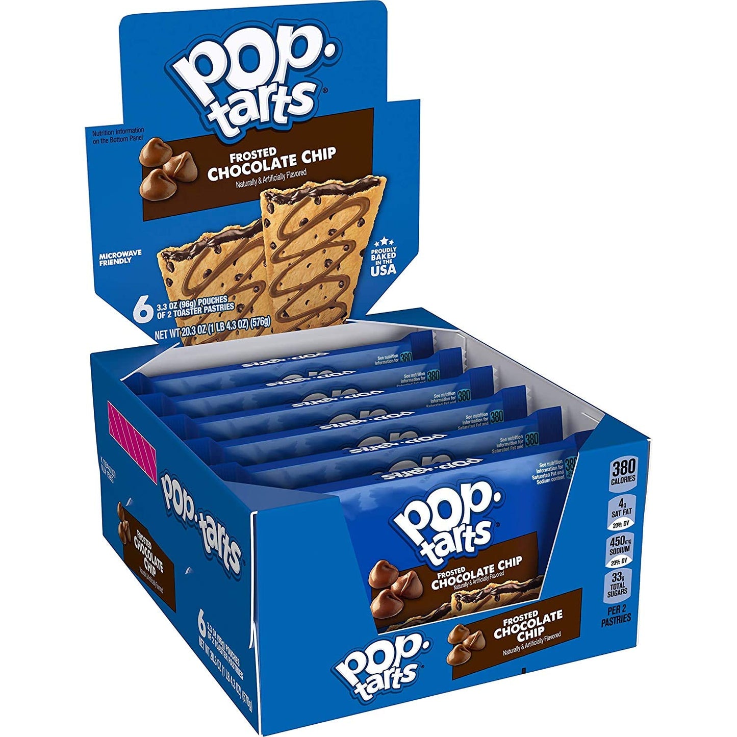 KELLOGG'S Pop Tarts, Chocolate Chip