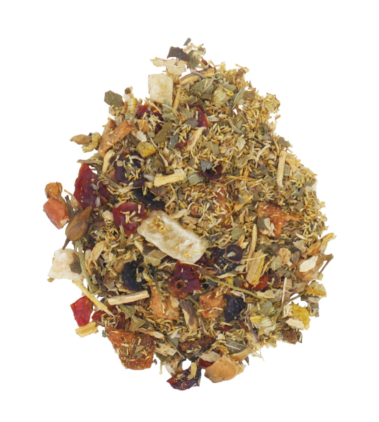 Arbata Serenity Peach Tea - Caffeine Free Herbal Tea with Natural Peach, Apple, Pineapple & Citrus Flavors - 12 Premium Pyramid Tea Bags - Decaf Fruit