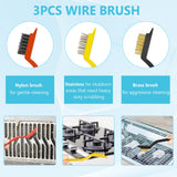 9PCS Crevice Cleaning Brush, Hard Bristle Scrub Brushes Tools for Deep Cleaning Gap, Multifunctional Grout Brush for Home, Bathroom, Kitchen, Window