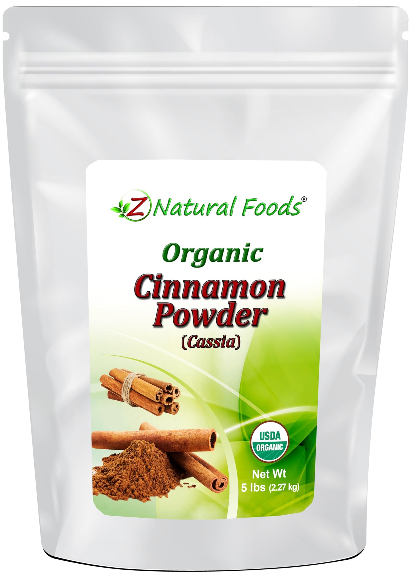 Organic Cinnamon Powder - Ground Cassia For Cooking Baking Recipes, Oatmeal, Coffee, Tea, Drinks Smoothie - Keto Diet Friendly - Raw, Non GMO, Gluten