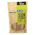 Woodstock Sunflower Seeds - Roasted - Salted - Case of 8 - 12 oz.