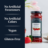 St. Dalfour Strawberry Fruit Spread - 10oz - 100% from Fruit, No Artificial Ingredients, Non-GMO, No Cane Sugars, All Natural, Made in France