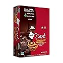 NuGo Dark Chocolate Pretzel w/Sea Salt, 12g Protein Bar, Vegan, Gluten Free, Non-GMO, Kosher Pareve, 12 Count