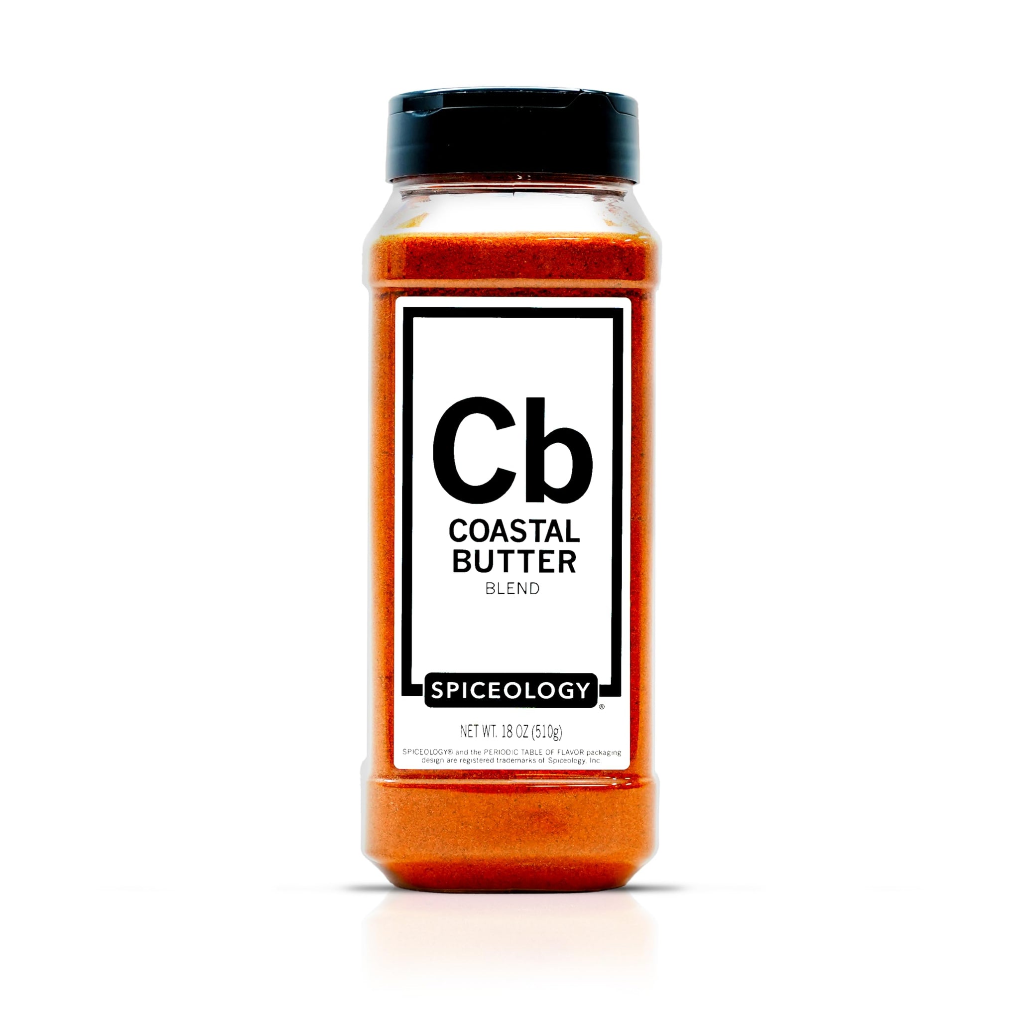 Spiceology - Coastal Butter Seasoning - Savory Seafood Spice Blend with Butter Powder, Lemon, Garlic & Paprika - Ideal for Grilled Fish, Shellfish