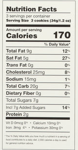 Rustic Bakery, Cookie Vanilla Shortbread, 4 Ounce