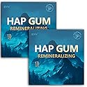 BYH Remineralizing Gum with Hydroxyapatite & Xylitol - Sugar Free Chewing Gum for Enamel Care & Daily Oral Wellness (18 Count (Pack of 2))