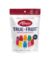 Albanese World's Best True to Fruit American Favorite Fruits Gummies | 7.75oz Bag of Candy | 10 Natural Flavors and Colors, Soft Gummy Bears | Tastes