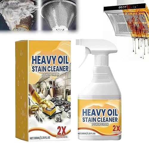 Chowye Heavy Duty Degreaser Cleaner Spray, Powerful Clean Up Kitchen Oil Stains Spray, Kitchen Heavy Oil Cleaning Agent, All Purpose Household