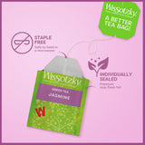 Wissotzky Green Tea with Jasmine, 20 Tea Bags | Antioxidant Rich | Fragrant Green Tea Bags (1)