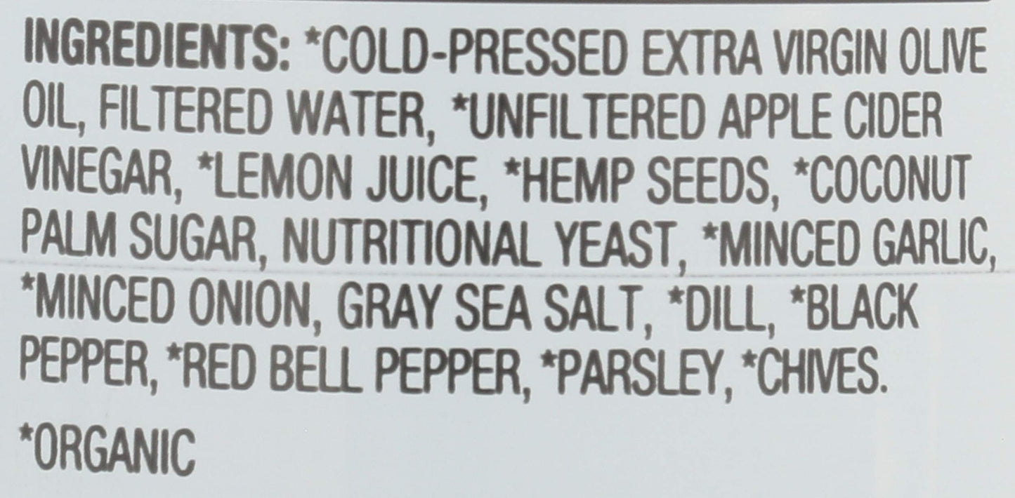 Mother Raw, Dressing Marinade Ranch Organic, 8 Fl Oz