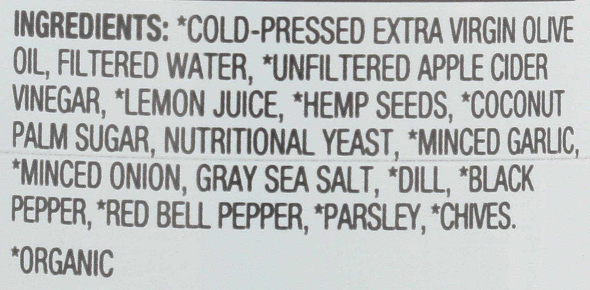 Mother Raw, Dressing Marinade Ranch Organic, 8 Fl Oz