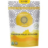 Ancient Roots Passion Fruit Powder- All-Natural Food Coloring, Flavoring Powder, Filled with Antioxidants, Vitamin C, and Fiber, Cocktail Mix